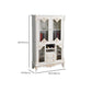 Traditional Glass Doors Display Stand Solid Wood Buffet Cabinet for Dining Room Clearhalo 'Display & China Cabinets' 'display_china_cabinets' 'furn' 'furn_display_china_cabinets' 'Furniture' 'Kitchen & Dining Furniture' 1200x1200_a6302345-c3da-4a85-a901-f376803271e7