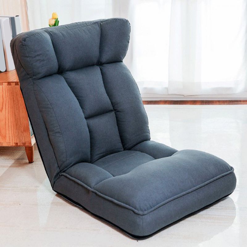 Linen Blend Sewn Pillow Back Chair for Apartment 21.65" Long Clearhalo 'Accent Chairs' 'accent_chairs' 'Chairs & Seating' 'furn' 'furn_accent_chairs' 'Furniture' 'Living Room Furniture' 1200x1200_a6313925-b9e2-41e1-a654-4b2525c423b1