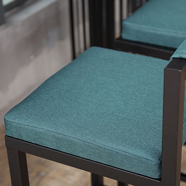 Modern Bar Table Set 1/7 Pieces Solid Wood Counter Table with Upholstered Stools Clearhalo 'Bar Furniture' 'furn' 'furn_home_bar_bar_sets' 'Furniture' 'Home Bars & Bar Sets' 'home_bar_bar_sets' 'Kitchen & Dining Furniture' 1200x1200_a63468d9-ae7a-482e-82b0-a605492136ec