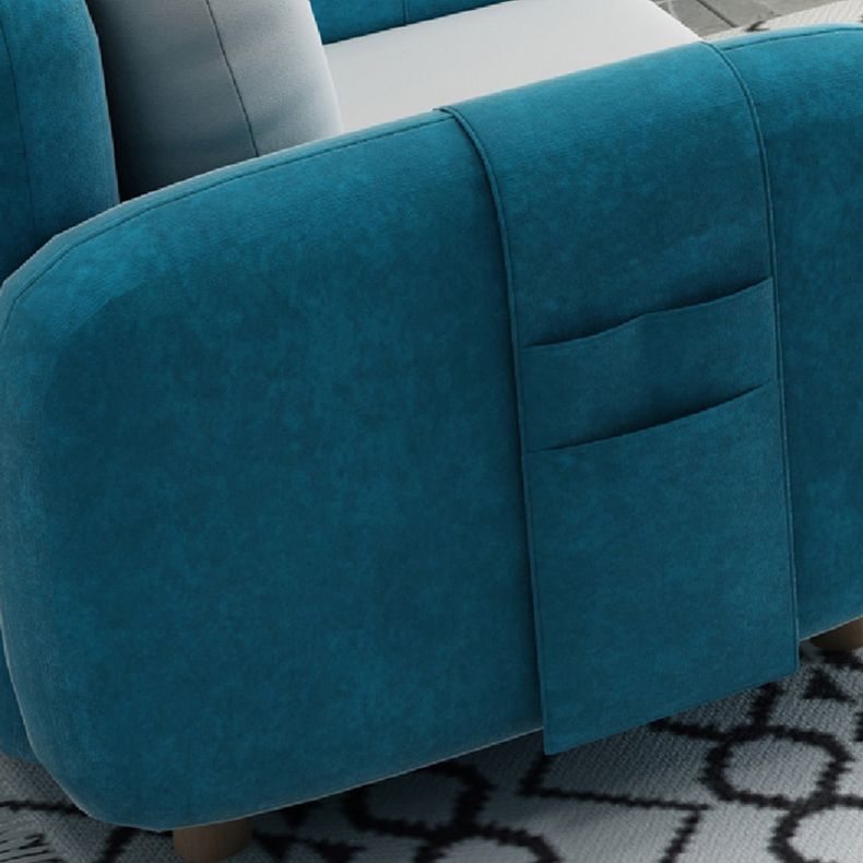 Quadratarmsofa 3 Sitzhalterfarbsofa mit Aufbewahrungsbeutel