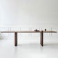Glam Solid Kitchen Dining Table Rectangle Shape Standard Dining Table with Double Pedestal Bases Clearhalo ' dining_table' 'Dining Tables & Seating' 'Dining Tables' 'furn' 'furn_dining_table' 'Furniture' 'furniture_dining_table' 'Kitchen & Dining Furniture' 'kitchen&dining_furn' 'kitchen' 'kitchen_dining_table' 1200x1200_a6393a00-25f4-4aca-8f3d-f2b95025285b