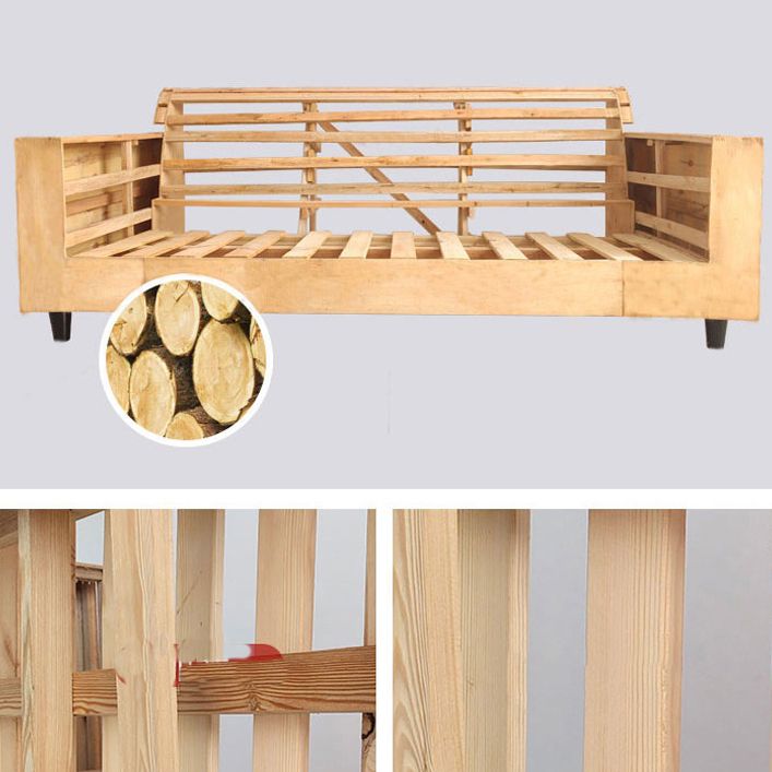 Linage carré contemporain carré canapé standard canapé lavable pour le salon