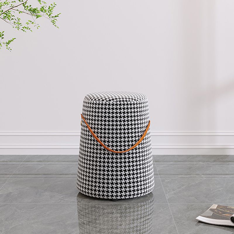 Upholstered Modern Pouf Ottoman Fabric Whole Colored Portable Round Ottoman Clearhalo 'furn' 'furn_ottomans_poufs' 'Furniture' 'Living Room Furniture' 'Ottomans & Poufs' 'ottomans_poufs' 1200x1200_a6404837-c0ce-4f89-9fd6-93aee5f98942