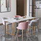 Traditional Luxury Rectangle Dining Table Sintered Stone Dining Table with Double Pedestal Clearhalo ' dining_table' 'Dining Tables & Seating' 'Dining Tables' 'furn' 'furn_dining_table' 'Furniture' 'furniture_dining_table' 'Kitchen & Dining Furniture' 'kitchen&dining_furn' 'kitchen' 'kitchen_dining_table' 1200x1200_a640c578-5a75-4169-8673-f15250511f5a