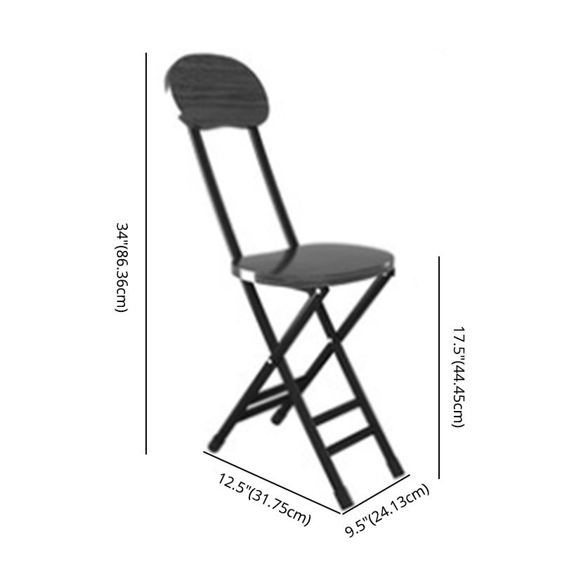 Contemporary Style Traditional Height Dining Set with Black Folding Table and Chairs Clearhalo 'Dining Room Sets' 'Dining Tables & Seating' 'dining_room_set' 'furn' 'furn_dining_room_set' 'Furniture' 'furniture_dining_room_set' 'Kitchen & Dining Furniture' 'kitchen&dining_furn' 'kitchen' 1200x1200_a64151e4-42ef-4987-9cf4-814eb38526d8
