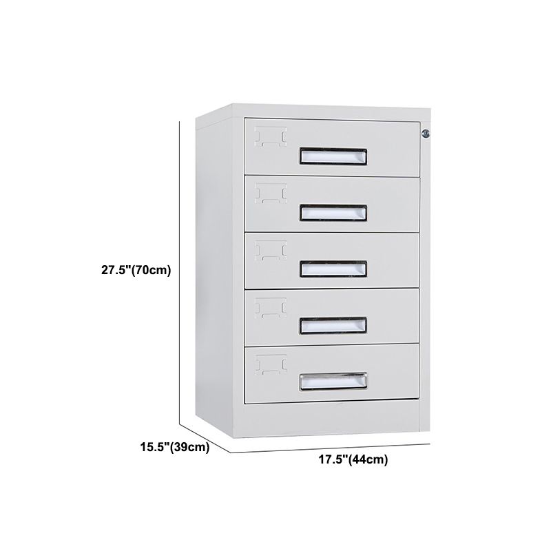 File Cabinet Metal Light Gray Vertical Locking Drawers File Cabinet for Office Clearhalo 'Filing Cabinets' 'filling_cabinets' 'furn' 'furn_filling_cabinets' 'Furniture' 'Office Furniture' 1200x1200_a6431d81-5019-4ee6-ba2a-f3f743eacbf9