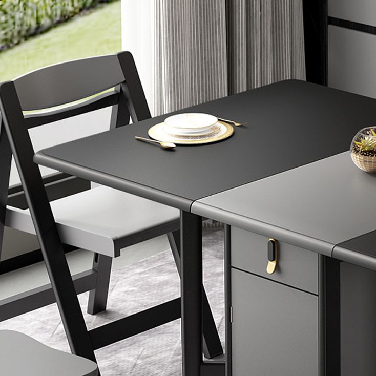 Mid-Century Modern Dining Table Rubberwood Solid Wood Table with Black Ash Solid Wood Base Clearhalo ' dining_table' 'Dining Tables & Seating' 'Dining Tables' 'furn' 'furn_dining_table' 'Furniture' 'furniture_dining_table' 'Kitchen & Dining Furniture' 'kitchen&dining_furn' 'kitchen' 'kitchen_dining_table' 1200x1200_a6434abe-a34e-48d2-8994-50b677fc29e6