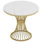 Set da pranzo Glam in pietra sinterizzata Set tavolo da pranzo rotondo 1/2/3/4/5 pezzi per uso domestico