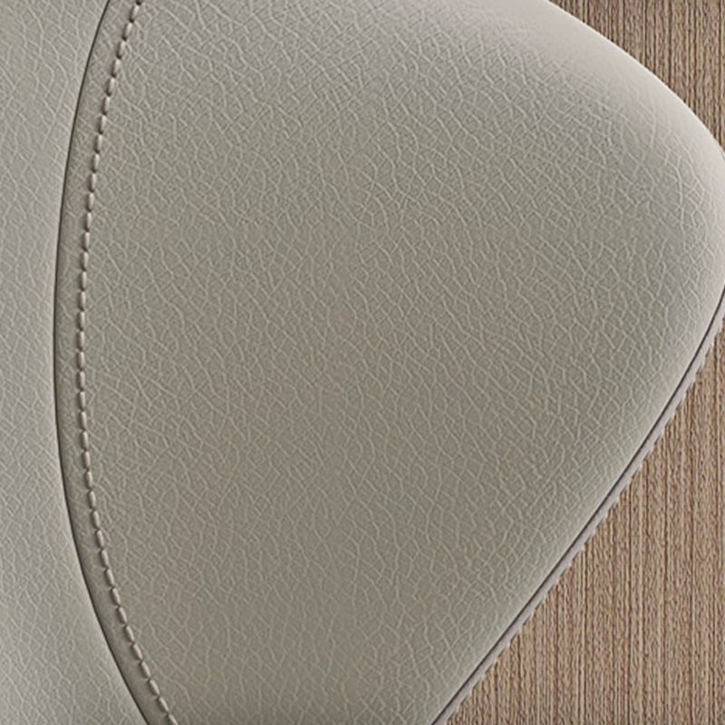 Minimalist Design Armless Wingback Side Chairs Leather Dining Chairs Clearhalo 'Dining Chairs' 'Dining Tables & Seating' 'dining_chair' 'furn' 'furn_dining_chair' 'Furniture' 'furniture_dining_chair' 'Kitchen & Dining Furniture' 1200x1200_a647cfad-5846-4652-bc3c-c3e9161cada9