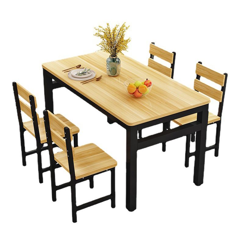 Modern Style Wooden Dining¬†Room¬†Set Standard Height Home Dining Table Furniture Clearhalo 'Dining Room Sets' 'Dining Tables & Seating' 'dining_room_set' 'furn' 'furn_dining_room_set' 'Furniture' 'furniture_dining_room_set' 'Kitchen & Dining Furniture' 'kitchen&dining_furn' 'kitchen' 1200x1200_a649472d-d2f1-4a52-a4f9-2454ce20c130