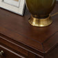 Table de chevet de lit en bois massif table de nuit traditionnelle avec tiroir