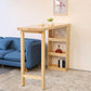 Rectangle Wood Top Counter Table 42-inch Height Simple Bar Table Clearhalo 'Bar Furniture' 'Bar Tables' 'bar_tables' 'furn' 'furn_bar_tables' 'Furniture' 'furniture_bar_tables' 'Kitchen & Dining Furniture' 1200x1200_a64a227c-9077-4ac0-b677-2b5706cb4c41