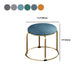 Fabric Round Pouf Plain Fade Resistant Metal Frame Contemporary Pouf Clearhalo 'furn' 'furn_ottomans_poufs' 'Furniture' 'Living Room Furniture' 'Ottomans & Poufs' 'ottomans_poufs' 1200x1200_a64a829b-a7e9-4638-8f22-73cd47ab7fff