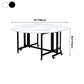 Round Dining Table Mid-Century Style Trestle Base Table for Dining Room Clearhalo ' dining_table' 'Dining Tables & Seating' 'Dining Tables' 'Furniture' 'furniture_dining_table' 'Kitchen & Dining Furniture' 'kitchen&dining_furn' 'kitchen' 'kitchen_dining_table' 1200x1200_a64aa1ab-1da7-43af-b917-6ec6a5463c82