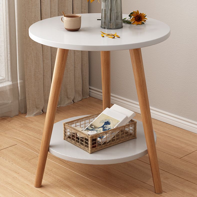 Contemporary Style Side End Table 3 Legs Sofa Side Accent Table Round Side End Table