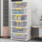 Hinged Wardrobe Cabinet with Legs Non-Hanging Storage Cabinet