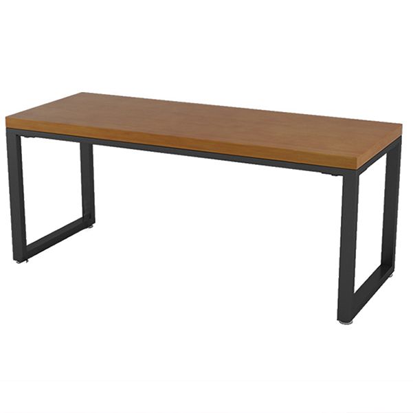 Contemporary Computer Desk Home Pine Wood Office Desk with Legs Clearhalo 'furn' 'furn_office_desk' 'Furniture' 'Office Desks' 'Office Furniture' 'office_desk' 1200x1200_a64f24ce-7a19-4f4b-ab94-00bde19414c1