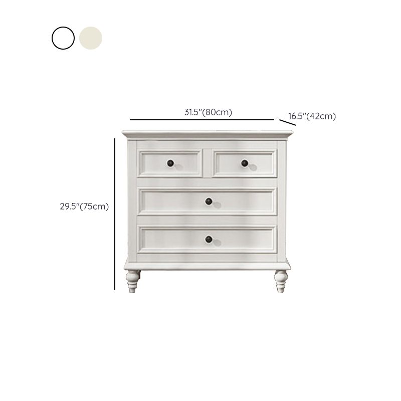 American traditionnel lingerie poitrine Birch rangement commode coffre pour chambre à coucher