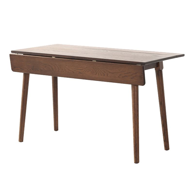 Rectangle White Oak Solid Wood Table Foldable Dining Table with 4 Legs for Restaurant Clearhalo ' dining_table' 'Dining Tables & Seating' 'Dining Tables' 'furn' 'furn_dining_table' 'Furniture' 'furniture_dining_table' 'Kitchen & Dining Furniture' 'kitchen&dining_furn' 'kitchen' 'kitchen_dining_table' 1200x1200_a654b50f-38d5-4010-a08f-121c22e0b1e8