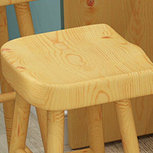 Solid Wood Pub Table Set 1/2/3 Pieces Bar Stool and Table Set