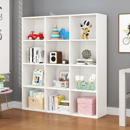 Engineered Wood Bookcast Standaard gesloten achterste Scandinavische boekenplank