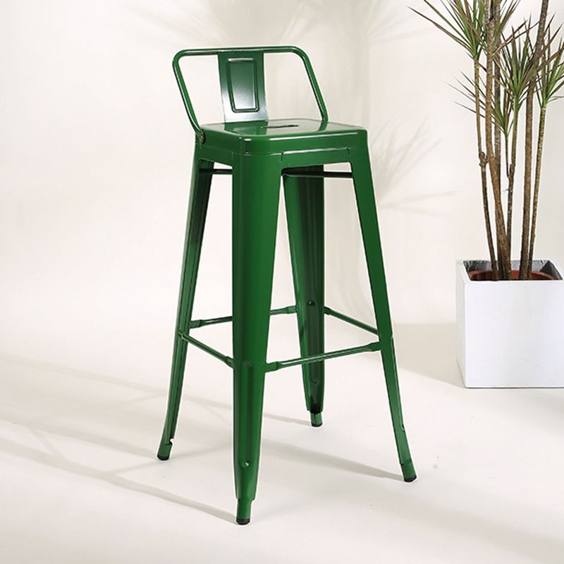 Industrial Square Bar and Counter Stool Metal Stool with 4 Legs Clearhalo 'Bar Furniture' 'Bar Stools' 'bar_stools' 'furn' 'furn_bar_stools' 'Furniture' 'furniture_bar_stools' 'Kitchen & Dining Furniture' 1200x1200_a659fbdc-2d8d-42c8-9c27-7c69b01ae28b