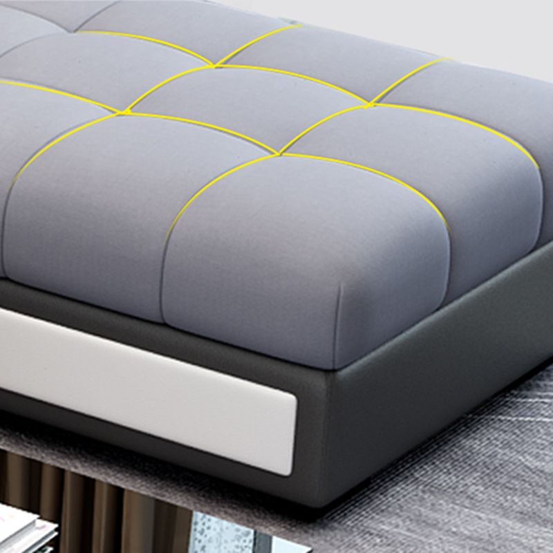 Pillowed Back Cushions 4-Seater Sectional Sofa Set with Storage Clearhalo 'Furniture' 'furniture_sectionals' 'Living Room Furniture' 'Sectionals' 1200x1200_a65e3ac8-768b-4294-9e07-b63a453e1f41