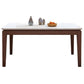 Solid Wood Mid-Century Modern Table Rectangle Marble Top Table for Kitchen Clearhalo ' dining_table' 'Dining Tables & Seating' 'Dining Tables' 'furn' 'furn_dining_table' 'Furniture' 'furniture_dining_table' 'Kitchen & Dining Furniture' 'kitchen&dining_furn' 'kitchen' 'kitchen_dining_table' 1200x1200_a6602d72-3795-4b29-ad4b-a8ab7fefdd13