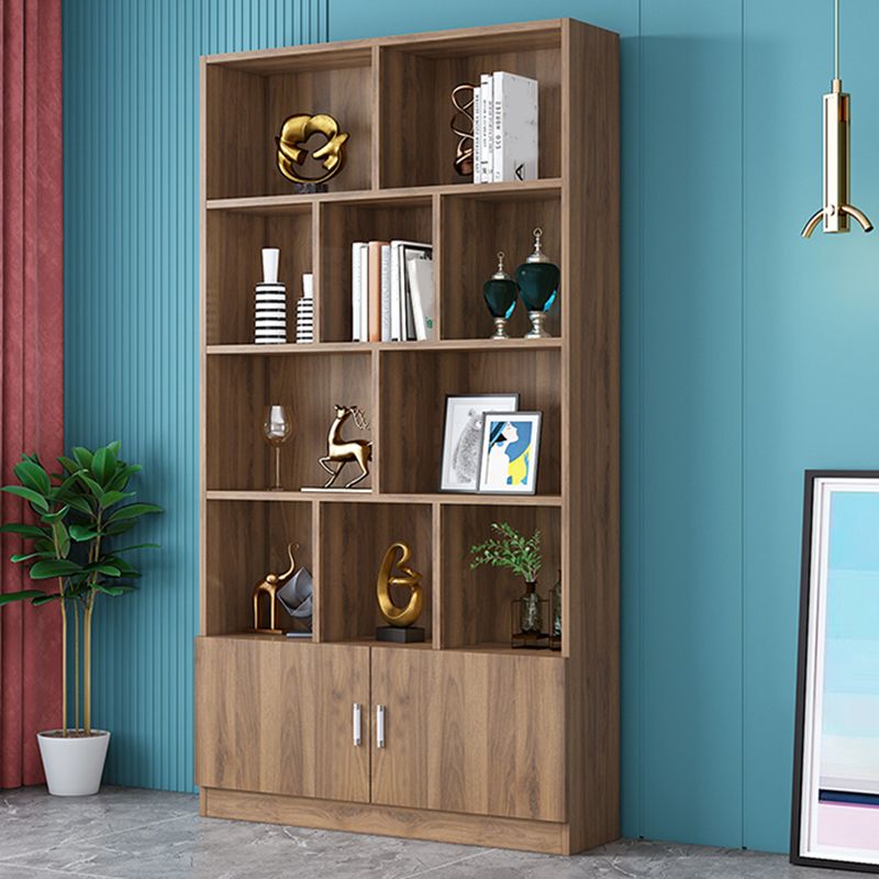 Closed Back Bookshelf Scandinavian Style Bookcase for Home Office and Study Room Clearhalo 'Bookcases' 'furn' 'furn_bookcases' 'Furniture' 'furniture_bookcases' 'kitchen' 'kitchen_bookcases' 'Living Room Furniture' 'Office Furniture' 1200x1200_a6647050-6c26-4379-9b76-02f757e2b506