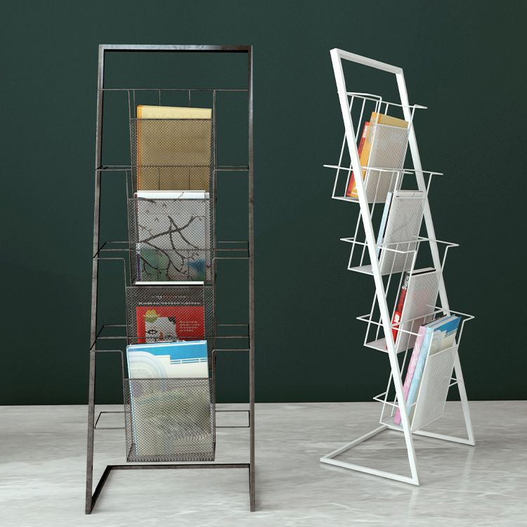 Scandinavian Metal Etagere Bookshelf Iron Open Vertical Bookshelf Clearhalo 'Bookcases' 'furn' 'furn_bookcases' 'Furniture' 'furniture_bookcases' 'kitchen' 'kitchen_bookcases' 'Living Room Furniture' 'Office Furniture' 1200x1200_a66da588-6ca1-4d9c-9a3b-a42ff01e1e9e
