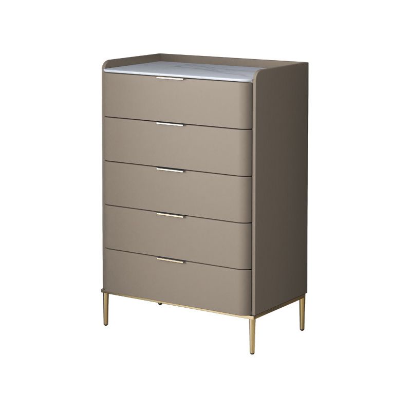 23.62" H x 15.74" L Contemporary Wood Accent Chest with Drawers