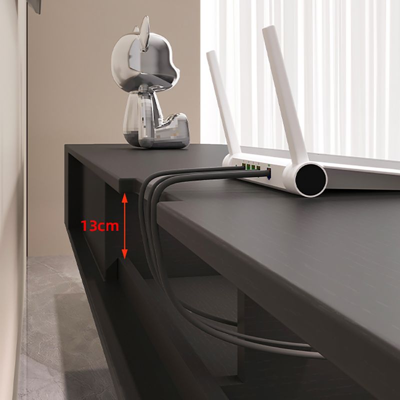 12" W Modern TV Media Stand Wall-mounted TV Stand Console with Drawers Clearhalo 'furn' 'furn_tv_stands_entertainment_centers' 'Furniture' 'Living Room Furniture' 'TV Stands & Entertainment Centers' 'TV Stands & Media Storage Furniture' 'tv_stands_entertainment_centers' 1200x1200_a676a17a-d821-40e7-92e8-601d211a1c45