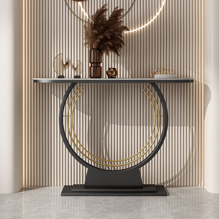 Tabla de consola contemporánea Table de sofá de consola de acabado antiguo