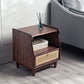 1 Drawer Night Table Modern Solid Wood Nightstand ,20.5" Tall Clearhalo 'Bedroom Furniture' 'furn' 'furn_night_stand' 'Furniture' 'night_stand' 'Nightstands' 1200x1200_a676fdb1-4300-451b-b9af-1db7fff63025