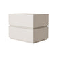 Night table de chevet de lit moderne en bois table de chevet de table avec 2 tiroirs