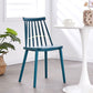 Plastic Contemporary Side Chair Slat Back Kitchen Dining Room Chair Clearhalo 'Dining Chairs' 'Dining Tables & Seating' 'dining_chair' 'furn' 'furn_dining_chair' 'Furniture' 'furniture_dining_chair' 'Kitchen & Dining Furniture' 1200x1200_a67a371f-7810-4e70-a3ad-0d77235174ff