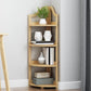 Corner Book Shelf Vertical Modern Shelf Bookcase for Study Room
