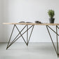 Rectangle Glam Style Dining Table Wood Color Fixed Table with Solid Wood Clearhalo ' dining_table' 'Dining Tables & Seating' 'Dining Tables' 'furn' 'furn_dining_table' 'Furniture' 'furniture_dining_table' 'Kitchen & Dining Furniture' 'kitchen&dining_furn' 'kitchen' 'kitchen_dining_table' 1200x1200_a67e7c7b-d761-43fe-87c4-6277786b0372