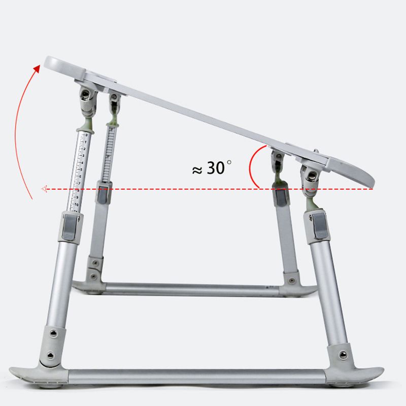Mesa moderna de la computadora portátil ajustable de escritorio plegable