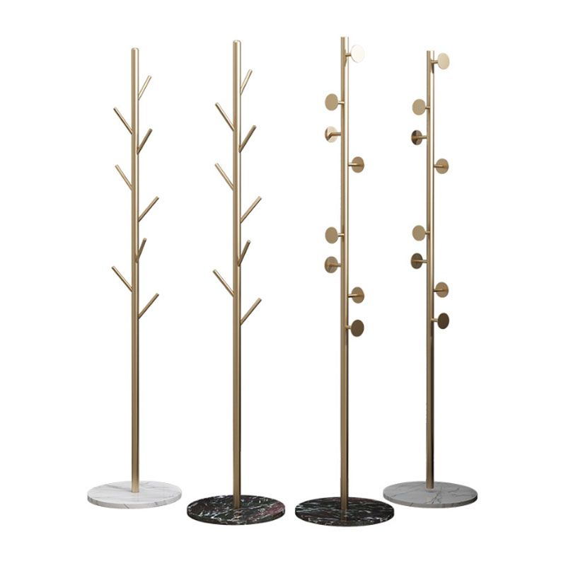 Moderno Hall Stand Metal Freing Standing With Hooks Entry Hall Árbol