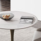 Glam Round Dining Set 1/2/3 Pcs Sintered Stone Dining Table with Armless Chairs Clearhalo 'Dining Room Sets' 'Dining Tables & Seating' 'dining_room_set' 'furn' 'furn_dining_room_set' 'Furniture' 'Kitchen & Dining Furniture' 1200x1200_a6884a94-2ee0-463b-b779-88fef85c4d77