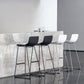 Contemporary Metal Bar Stool Indoor Bar Stool with Metal Legs and Low Back Clearhalo 'Bar Furniture' 'Bar Stools' 'bar_stools' 'furn' 'furn_bar_stools' 'furniture_bar_stools' 'Kitchen & Dining Furniture' 'kitchen&dining_furn' 'kitchen' 'kitchen_furn' Furniture' 1200x1200_a68953b0-038c-40be-a38d-1a354592fdec