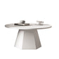Pedestal Coffee Table Modern Black/White Cocktail Table for Room Clearhalo 'Coffee & Accent Tables' 'Coffee Tables' 'coffee_tables' 'furn' 'furn_coffee_tables' 'Furniture' 'Living Room Furniture' 1200x1200_a68a1a34-c872-4ba4-8499-8fa5fc95f882