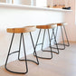 Contemporary Wood Seats Counter Stools Black Base Indoor Bar Stool for Kitchen Clearhalo 'Bar Furniture' 'Bar Stools' 'bar_stools' 'furn' 'furn_bar_stools' 'furniture_bar_stools' 'Kitchen & Dining Furniture' 'kitchen&dining_furn' 'kitchen' 'kitchen_furn' Furniture' 1200x1200_a68a561f-e16e-4e1f-977a-1fb742d03c83
