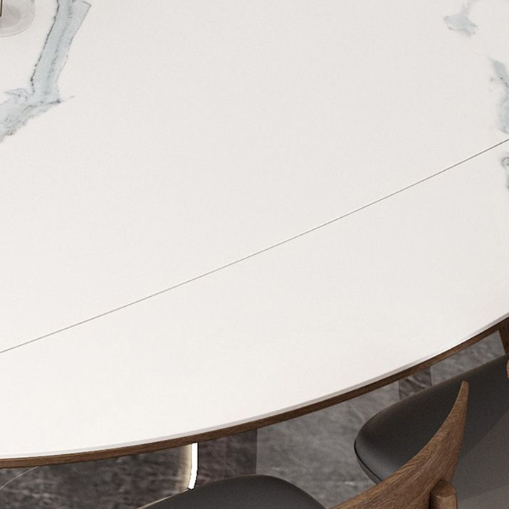 1/4/7 Pcs Table Furniture Set Dining Table Set with Sintered Stone Top for Home Clearhalo 'Dining Room Sets' 'Dining Tables & Seating' 'dining_room_set' 'furn' 'furn_dining_room_set' 'Furniture' 'furniture_dining_room_set' 'Kitchen & Dining Furniture' 1200x1200_a68e7c83-3f33-43f5-96d7-9137e6b27b8e