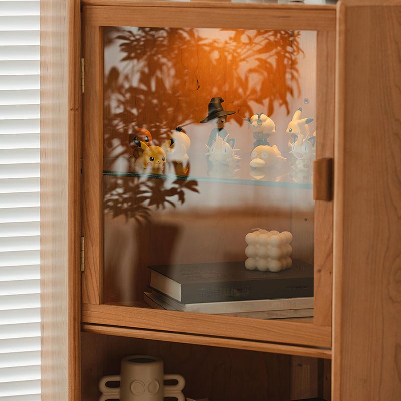 Minimalism Rectangle Storage Cabinet Solid Wood Accent Cabinet Clearhalo 'Cabinets & Chests' 'cabinets_chests' 'furn' 'furn_cabinets_chests' 'Furniture' 'Living Room Furniture' 1200x1200_a68f4af8-cd84-429e-a8ab-a041915bd1ca