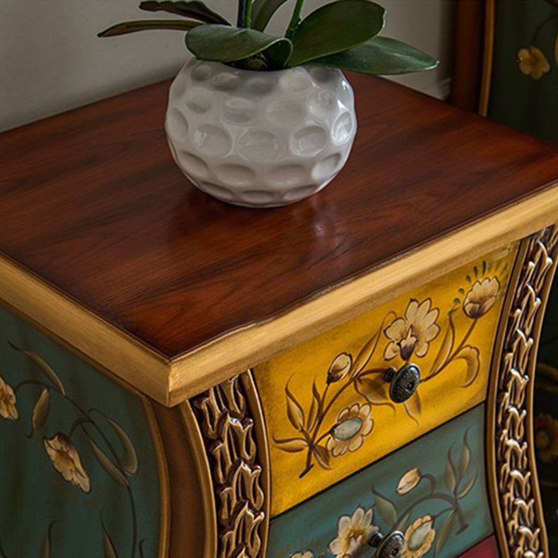 Vaasvorm houten lingerie borst traditionele stijl slaapkamer verticale opbergkast