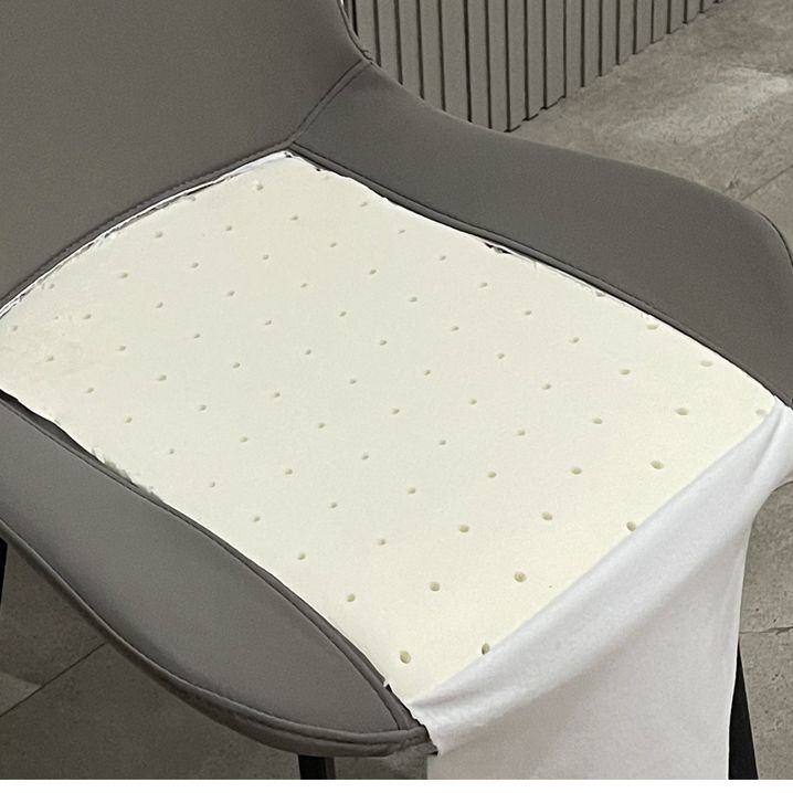 Solid Back Side Chair Contemporary Metal Indoor-Outdoor Chair