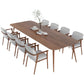 Solid Wood Contemporary Rectangle Dining Table Pine Wood Top Table with Legs Clearhalo ' dining_table' 'Dining Tables & Seating' 'Dining Tables' 'furn' 'furn_dining_table' 'Furniture' 'furniture_dining_table' 'Kitchen & Dining Furniture' 'kitchen&dining_furn' 'kitchen' 'kitchen_dining_table' 1200x1200_a6985e06-107d-4f8d-943c-5ec1bf730b21