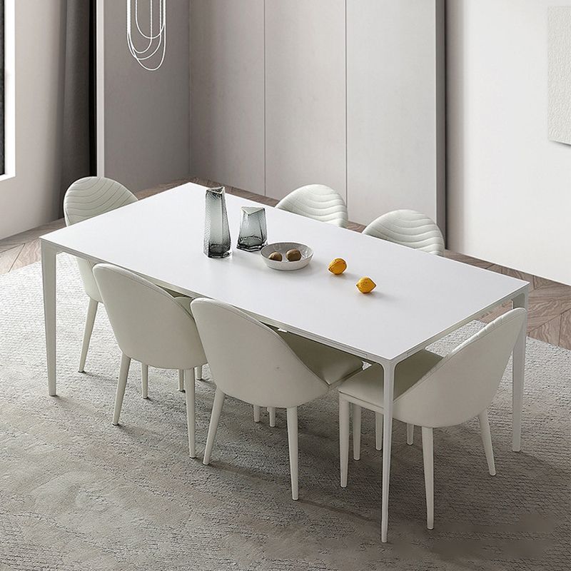 1/2/5/6/7 Pieces Dining Chairs Set Rectangle Shape Sintered Stone Dining Table Set Clearhalo 'Dining Room Sets' 'Dining Tables & Seating' 'dining_room_set' 'furn' 'furn_dining_room_set' 'Furniture' 'furniture_dining_room_set' 'Kitchen & Dining Furniture' 1200x1200_a69df71a-7f7b-45aa-bf9d-07949a51d332